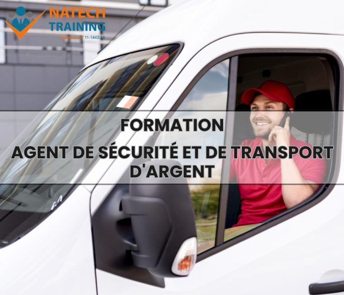 Formation en Agent de sécurité et de transport d'argent