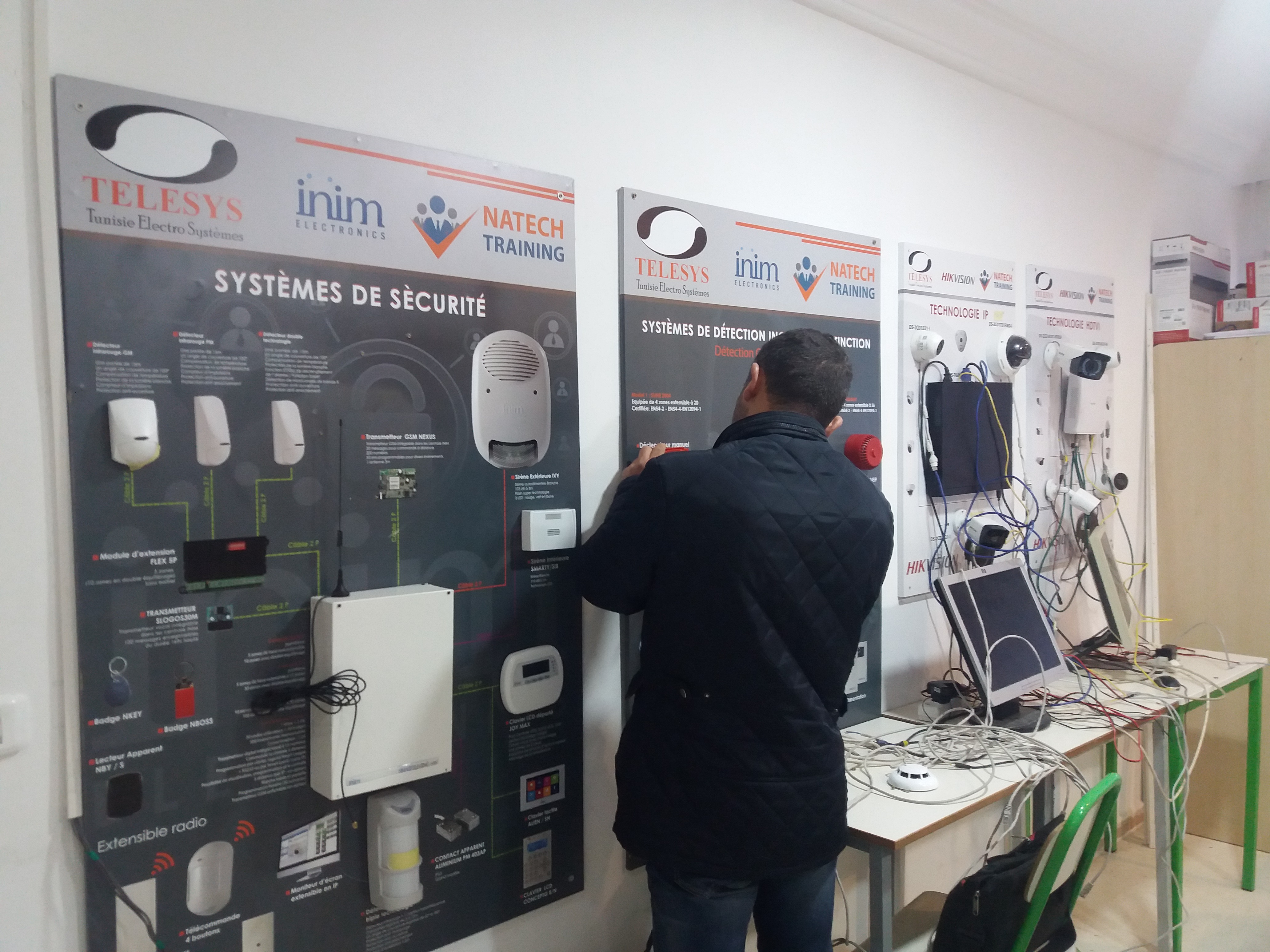sécurité électronique (2)-formation système d'alarme, vidéosurveillance, incendie