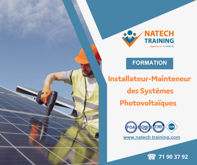 Formation Installateur de Systèmes de Pompage Photovoltaïque non Raccordés au Réseau