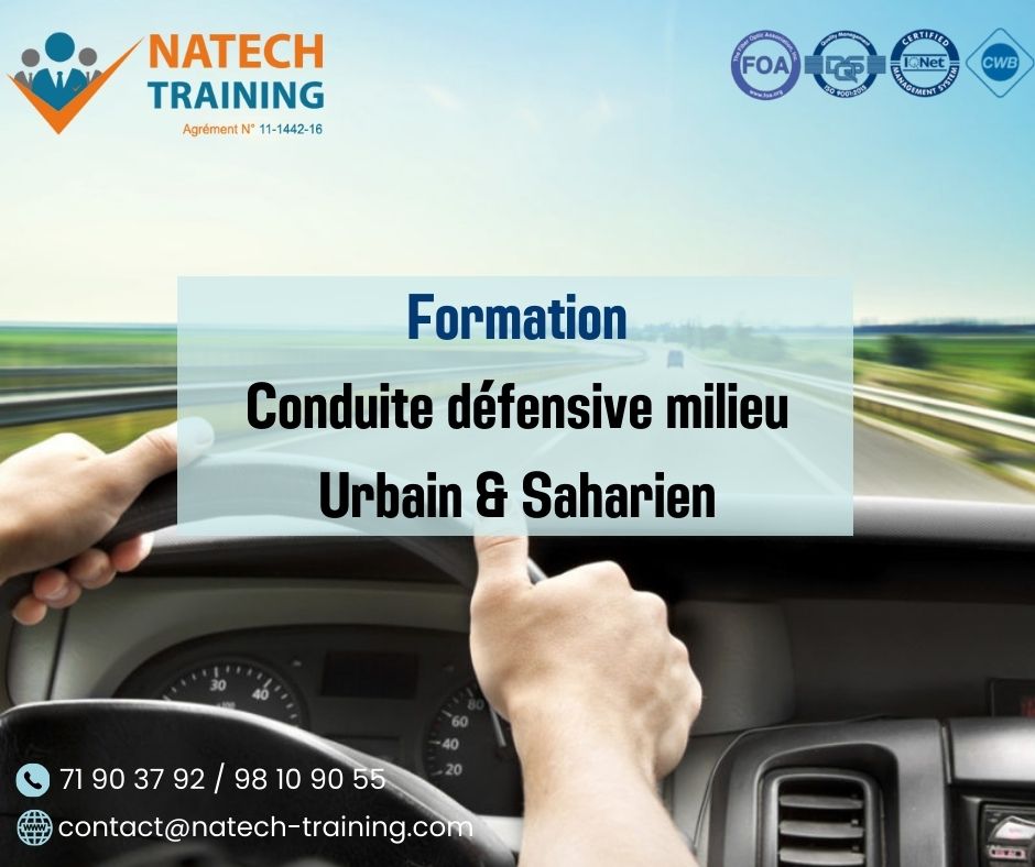 Formation en conduite défensive en milieux Urbain & saharien