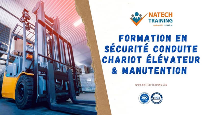 Formation en sécurité conduite chariot élévateur & manutention