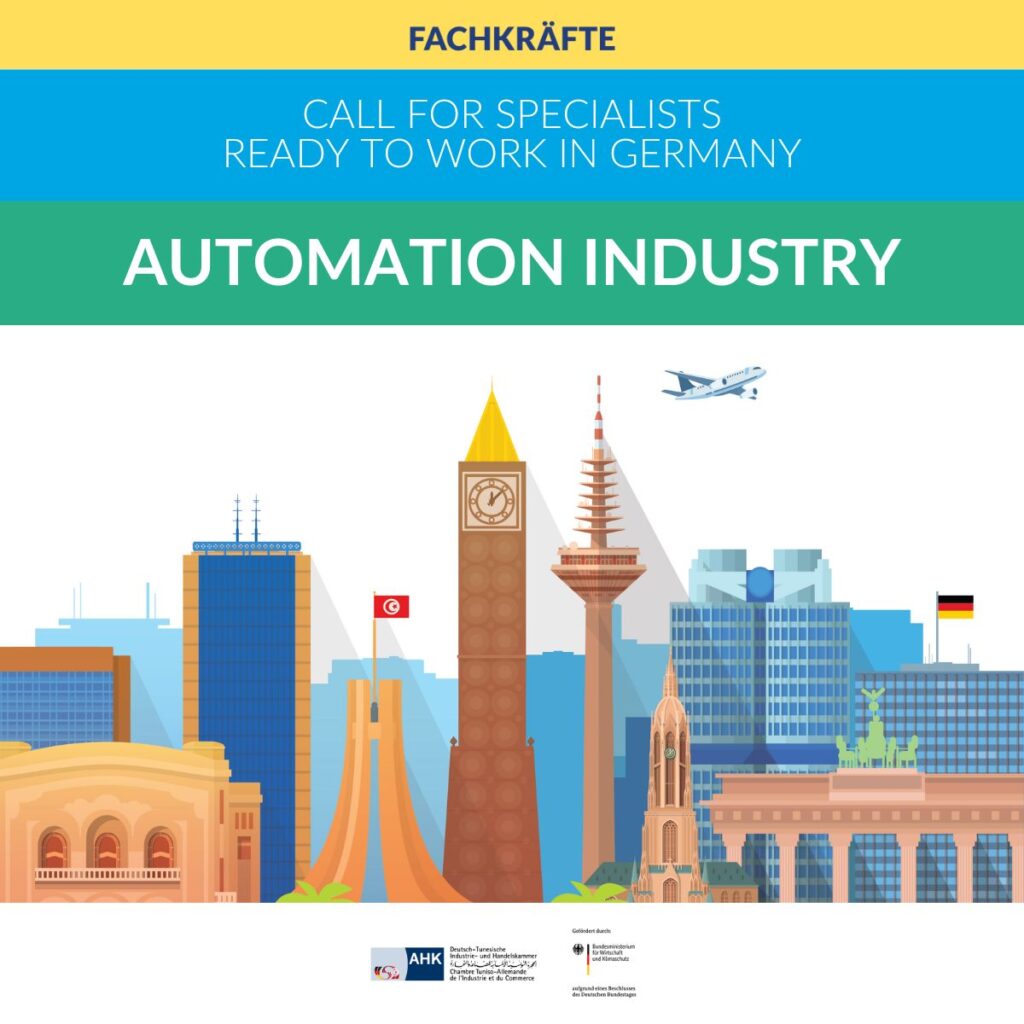 Appel à candidatures : Projet Fachkräfte – Industrie de l'automatisation