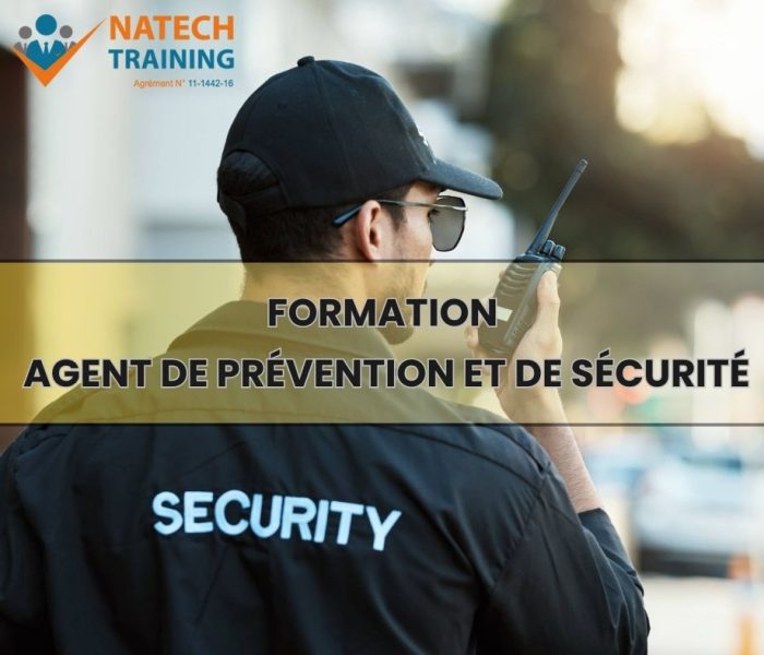 Formation agent de prévention et de securite
