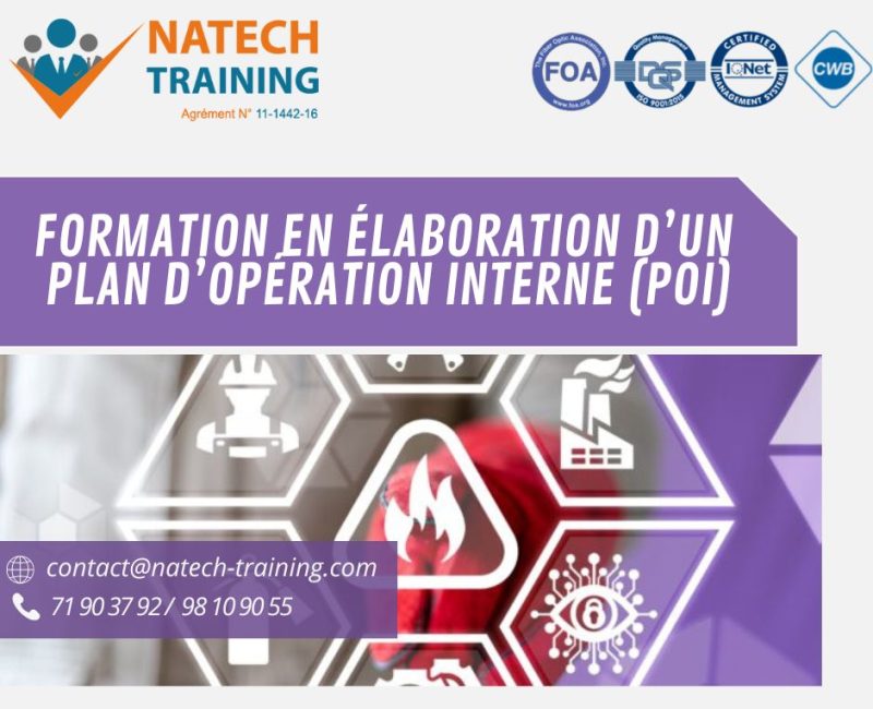 Formation en élaboration d'un plan d'opération interne