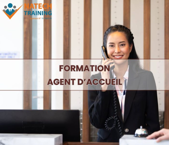Formation en agent d'accueil